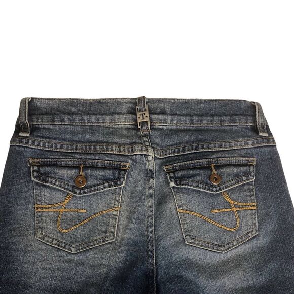Tommy Jeans Size 3 Luy Luy Bermuda Denim Juniors Bermuda Cuffed Zipper Button - Picture 4 of 13